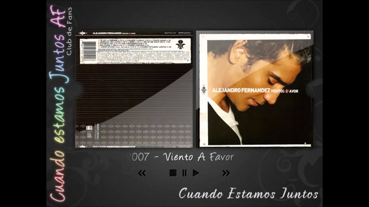 CUANDO ESTAMOS JUNTOS: Acordes y Letra para Guitarra, Ukulele, Bajo y Piano  (Alejandro Fernandez)