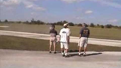 Curtis Youngblood does flips at Funfly meeting