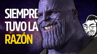 THANOS TENÍA RAZÓN | Villanos que tenian razón #1 | O. Rubio