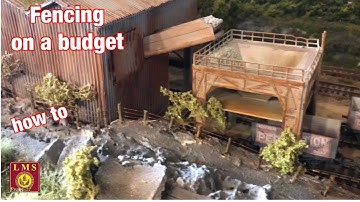 Building a Model Railway - how to make a Stone Quarry - adding details