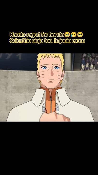 Naruto disqualified boruto in jonin exam about to regrat Naruto #anime #boruto #naruto