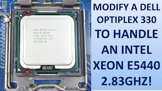 Famous How to Modify a Dell Optiplex 330, so it will handle a socket 771 Intel Xeon E5440 2.83GHZ Net Worth