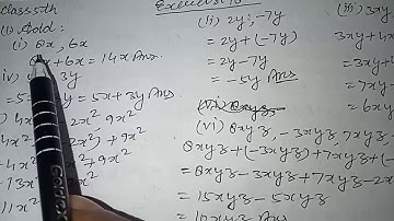 Chapter 18 exercise 18.3  for class 5