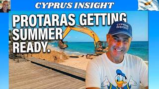 PROTARAS BEACHES GETTING SUMMER READY FOR YOU!!