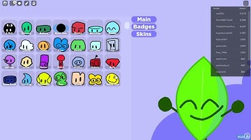 How To Get All 4 Badge Skins + Showcase | One of Those BFB Roleplays
