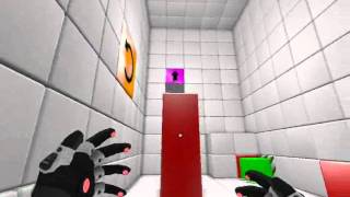 Glitched Level in Q.U.B.E!!