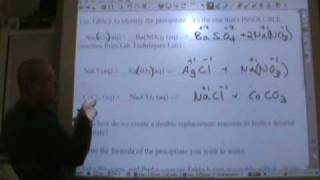 Chemistry Tutorial 8.3b:  Double Replacement Advanced