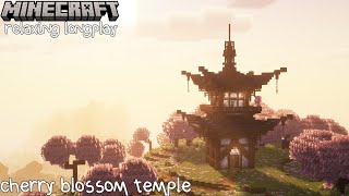 Cherry Blossom Temple - Minecraft Relaxing Longplay (No Commentary) 1.20