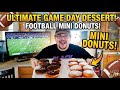 These Football Mini Donuts Are The Ultimate Game Day Treat!