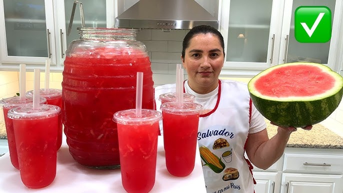 Agua fresca de sandía