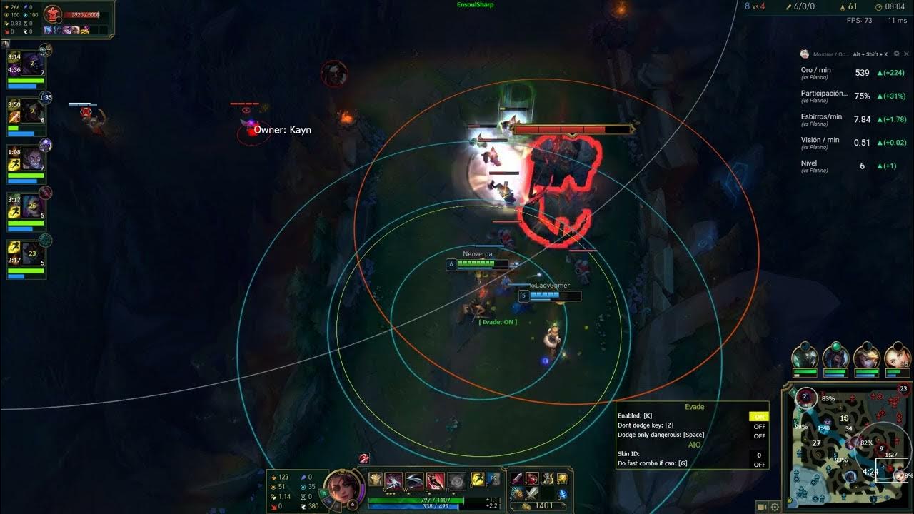 Samira Scripting LOL Pre season Ensoulsharp Eubb YouTube