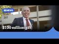 Wealthy philanthropist gives $100 million to vet school | ABC News