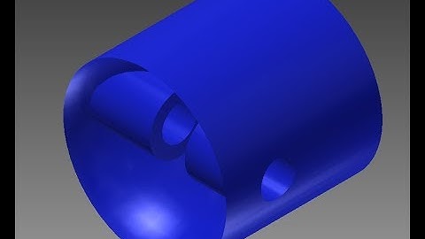 How to make a V8 Engine in Inventor Studio (Beginner Tutorial) - Part 4: A piston head