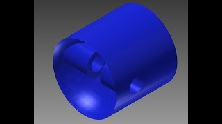 How to make a V8 Engine in Inventor Studio (Beginner Tutorial) - Part 4: A piston head