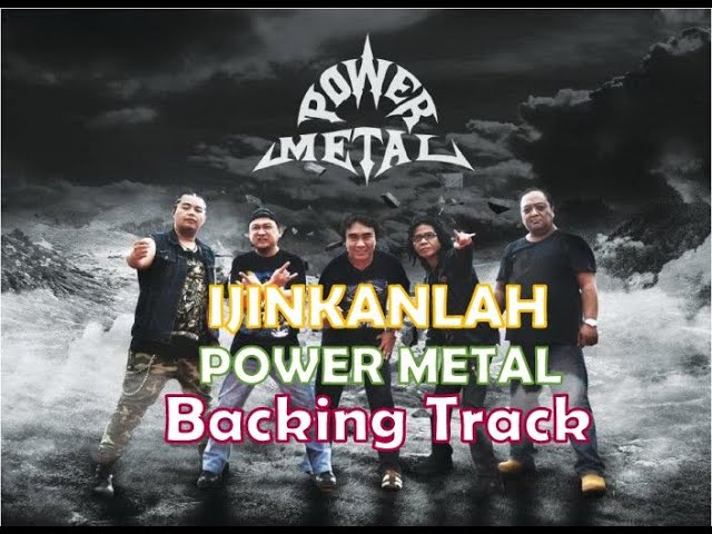 IJINKANLAH POWER METAL Backing Track With Original Vocal class=