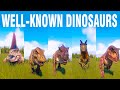 Well Known Dinosaur Speed Race in Jurassic World Evolution 2 included T-rex Carnotaurus