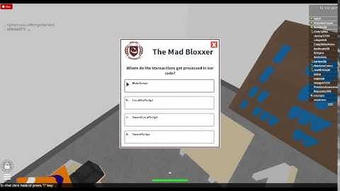 ROBLOX University The Mad Bloxxer 4