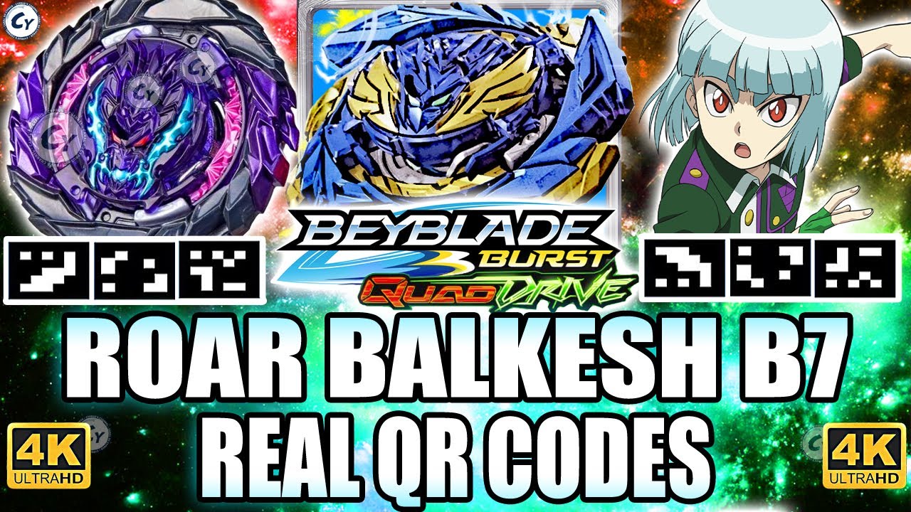 ALL 22 QR CODES BEYBLADE BURST QUAD DRIVE QR CODES Beyblade Burst