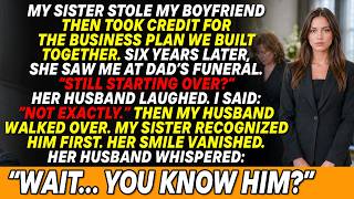 My Sister Called Me the Failure at Dad's Funeral—Until My Husband Walked In