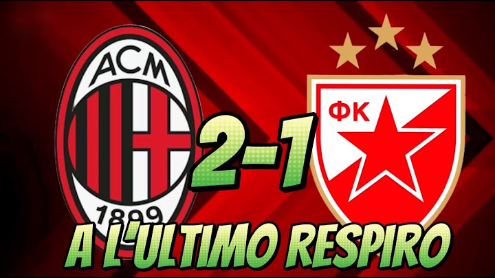 Milan 2-1 Red Star Belgrade ❤️🖤 Abraham with late winner saves Milan #acmilan #milan #reaction