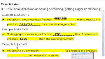 Multiplication as Scaling