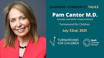 SCG Learning Community TALKS: Pamela Cantor, M.D.