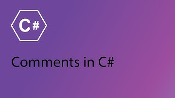 C# Programming Tutorial 4 - Comments