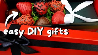 Best DIY Gifts Ever | Chocolate Covered Strawberries