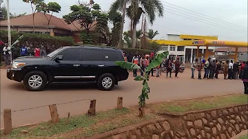 Kabaka Ronald Mutebi 29th Coronation Anniversary: Katikiro Peter Mayiga Arriving in Lubiri, Mengo.