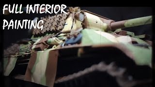 Let's Paint and Weather a German Panther G Tank with Full Interior Details (Takom 1/35)