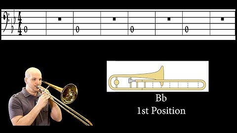 Trombone longtones and articulation 1