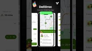 6 App Template | Multi-Vendor Grocery Delivery App | eCommerce App | DeliGroc | +91 7672 000 500