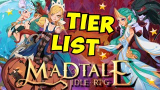 MADTALE IDLE RPG DEVELOPERS TIER LIST!