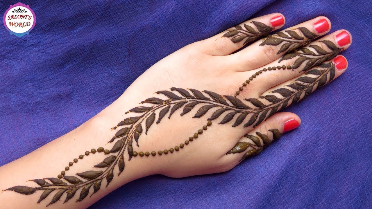 Simple Arabic Henna Mehndi Designs 3d Mehndi Designs Henna