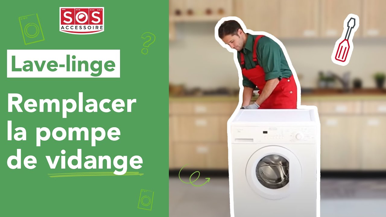 Comment tester et changer la pompe de vidange sur votre lave linge SAMSUNG  ? 