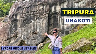 Unakoti  Mysterious Statues in Tripura | I have Never Seen  Anything Like this Before in India