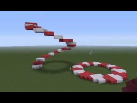 How to make a cool spiral staircase in minecraft