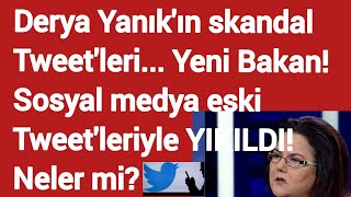 Derya Yanık'ın skandal Tweet'leri... Yeni Bakan! Sosyal medya eski Tweet'leriyle YIKILDI! Neler mi?