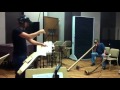 Didgeridoo recording session with barry martin for movie soundtrack