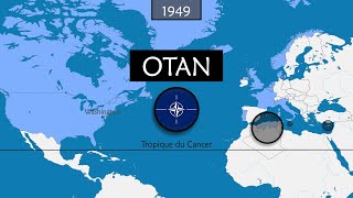 L'OTAN  Résumé sur cartes