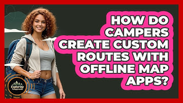 How Do Campers Create Custom Routes With Offline Map Apps? - Exploring Campgrounds