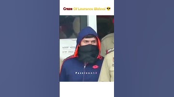 Craze Of Lawrence Bishnoi 🔥 #shorts #lawrencebishnoi #alizasehar #lawrence