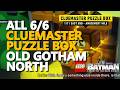 ALL Old Gotham North Cluemaster Puzzle Box LEGO Batman