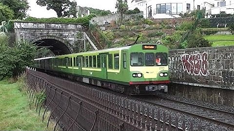 Irish Rail 8100 Class Dart Train number 8112 - Blackrock, Dublin