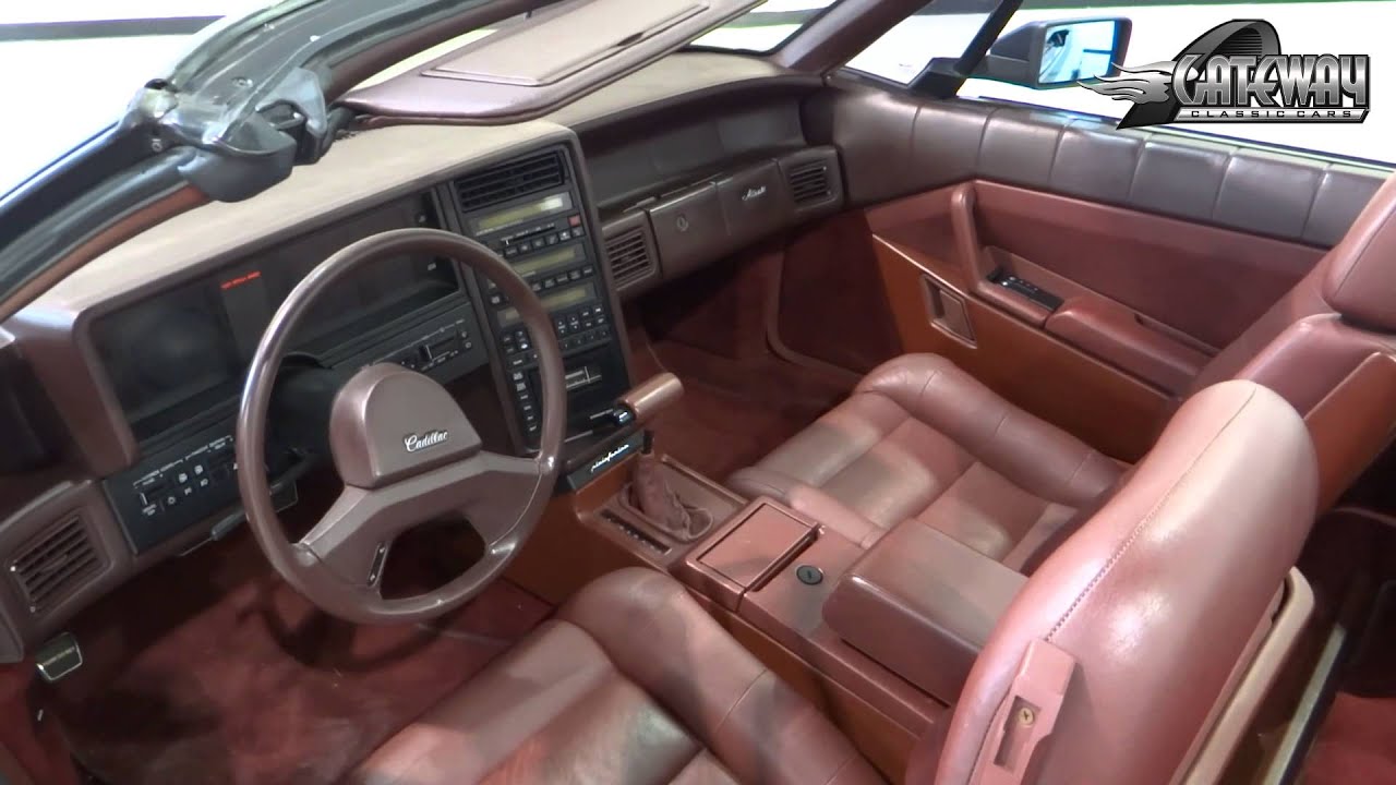 1988 Cadillac Allante #0063-ndy Gateway Classic Cars ... classic car wiring diagram 