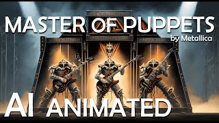 Master of Puppets by Metallica - AI animated clip