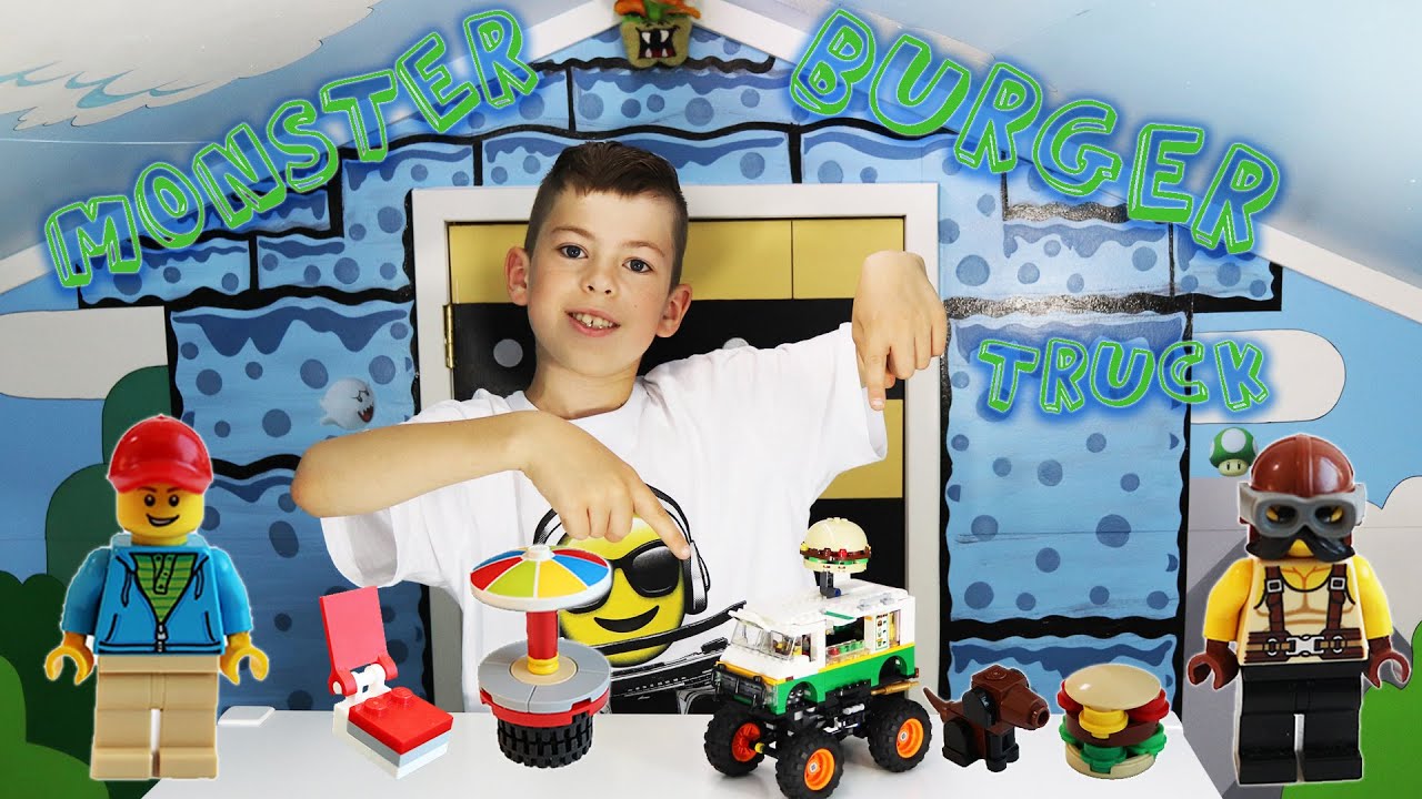 LEGO Monster Burger Truck Set 31104 Build