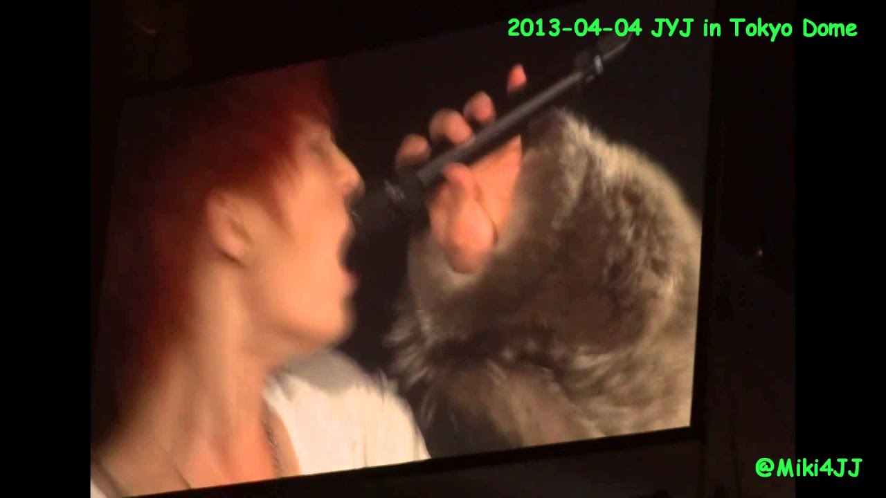 130404 JYJ in Tokyo Dome - Jaejoong solo ~ Glamorous Sky