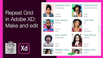 Repeat Grid in Adobe XD: Make and edit