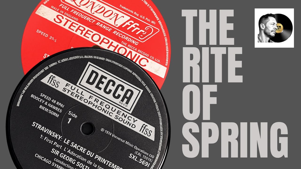 Decca Pure Analogue | The Rite of Spring — Original UK London vs New Reissue